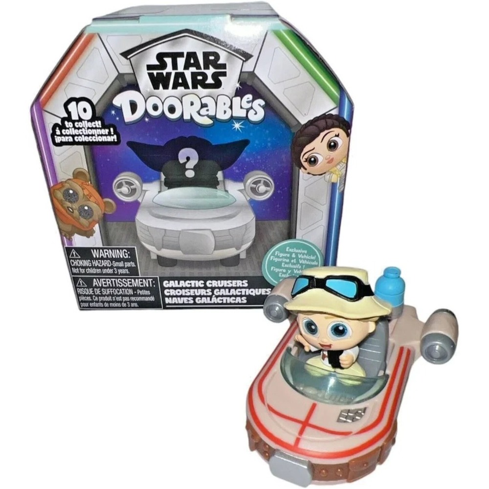 Star Wars Disney Doorables LUKE SKYWALKER Galactic Cruisers ULTRA RARE NEW BOX
